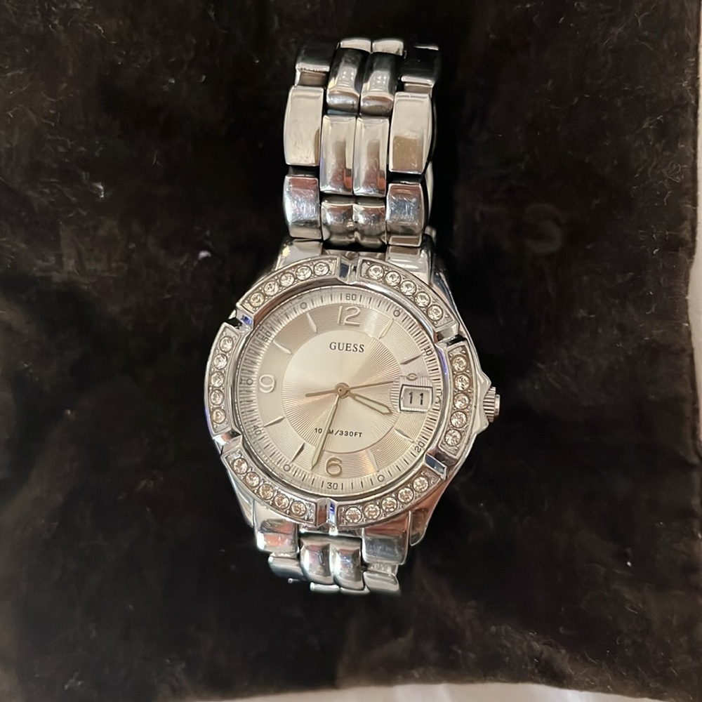 Guess stainless steel waterpro watch
